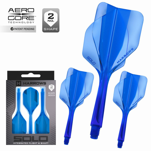Harrows SOLO 2 Flights blau